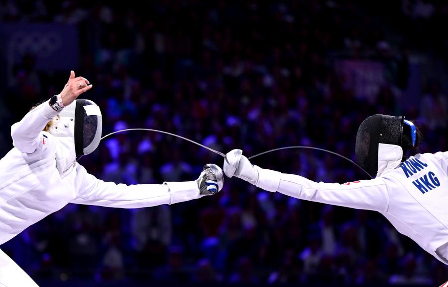 Kong Of Hong Kong China Claims Historic Women S Epee Individual Gold