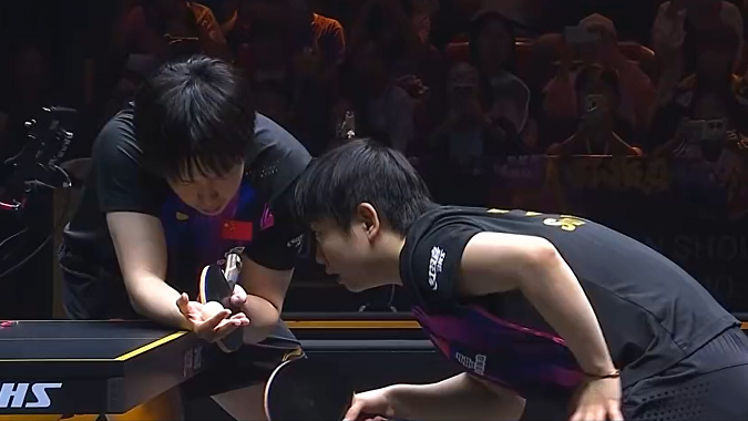 祝贺！王楚钦/孙颖莎夺得WTT中国大满贯混双冠军