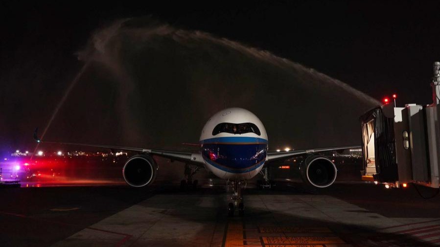 China's longest international passenger air route linking Shenzhen, Mexico City handles 50,000 trips