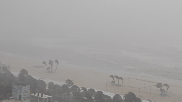 广西崇左在全市范围启动防台风“五停”措施