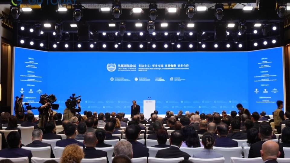 Hosting of three conferences in Guangzhou highlights the international influence of the Greater Bay Area