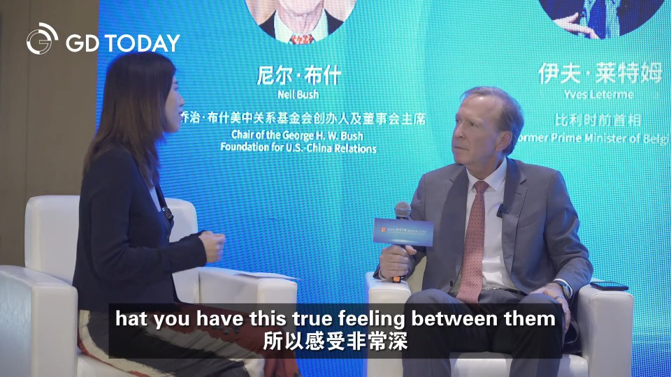 尼尔·布什：以中国为“假想敌”将把我们推向可悲的、无法想象的冲突
