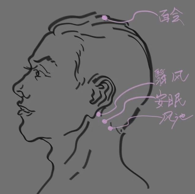 穴位示意。院方供图