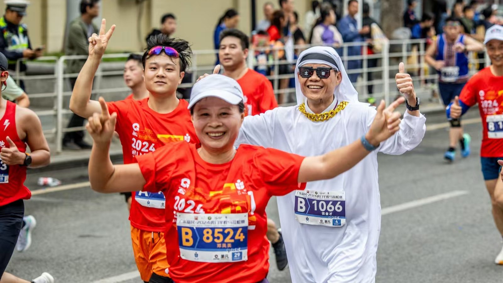 14,000 runners gather in Dongguan for the 2024 Humen Half Marathon