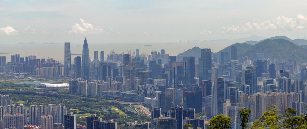 æ·±å³æ¹¾ä¸å¸¦é«æ¥¼æç«