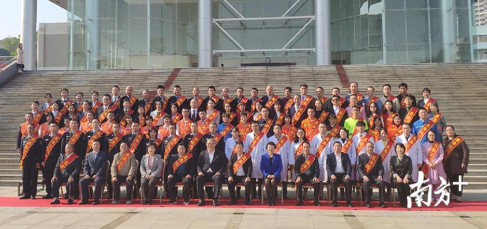 2019年“最美江门人”。黄绍侦 摄