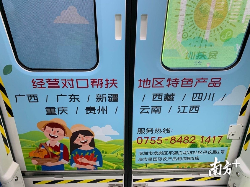 消费扶贫专列