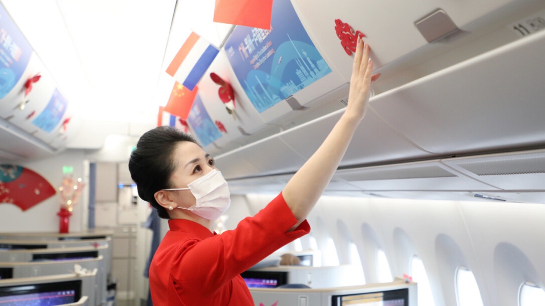 First Guangzhou-Zhengzhou-Luxembourg passenger route launched