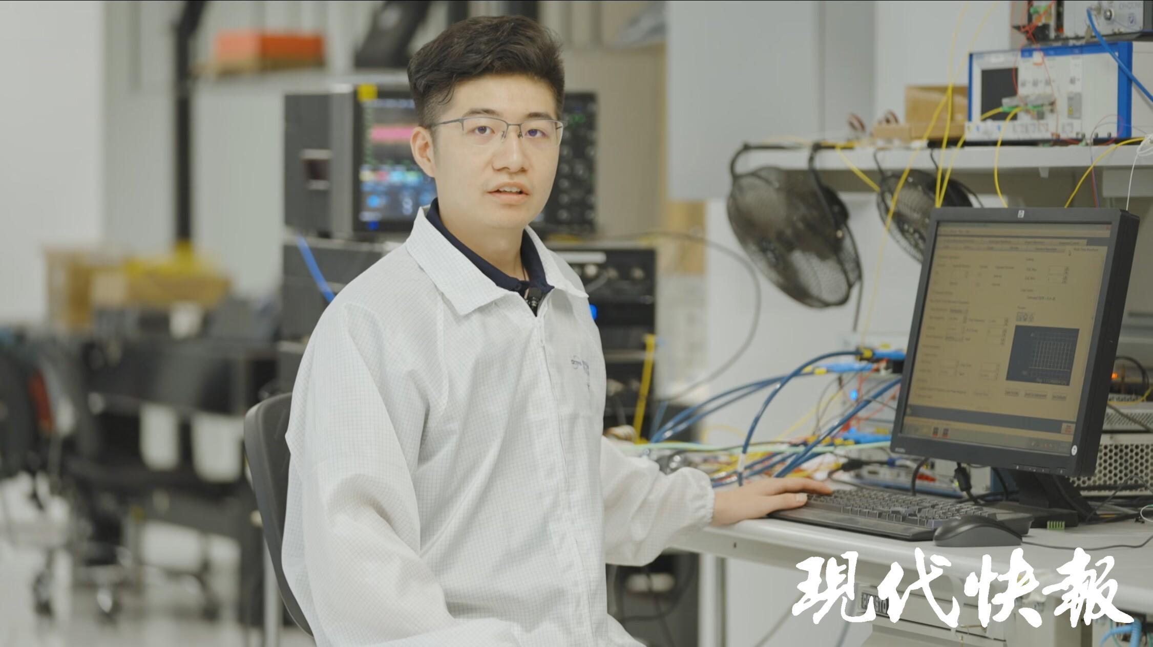 中国信科集团光通信技术和网络全国重点实验室工程师何擎宇
