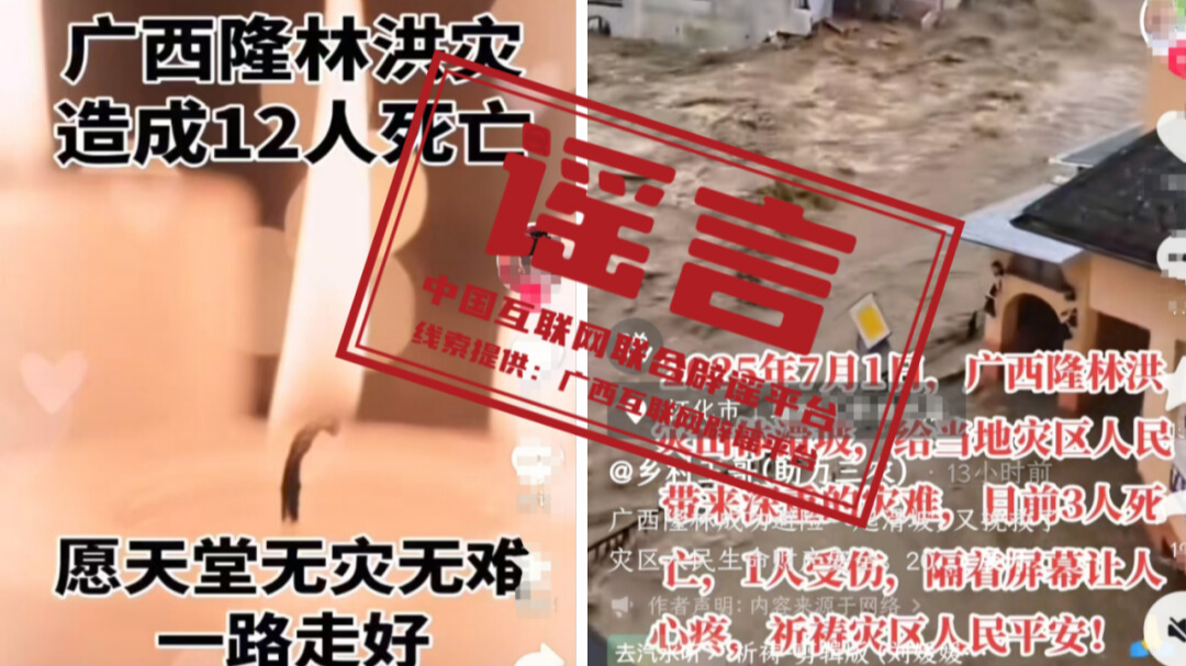 今日辟谣（2025年7月3日）