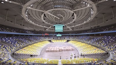 德胜体育中心全面完工 预计6月中旬移交投入使用