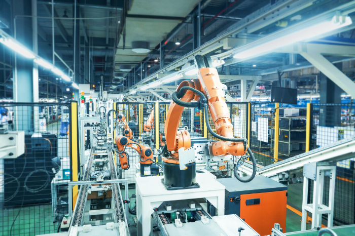 美的数字化智能化生产线。图源：美的集团