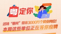 南方公益丨这场“春风”带来3000万个就业岗位!本周这些单位正在等你应聘 南方公益丨这场“春风”带来3000万个就业岗位!本周这些单位正在等你应聘