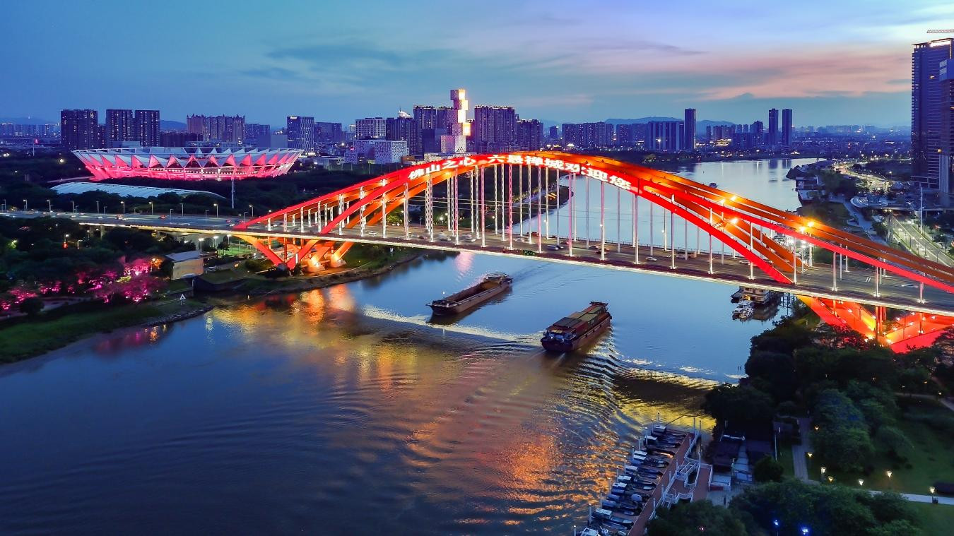 东平大桥。图源:禅城区发展和改革局