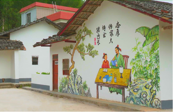 平远乡村特色墙绘