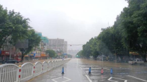 受暴雨影响,清远多处路段实施交通管制 受暴雨影响,清远多处路段实施交通管制