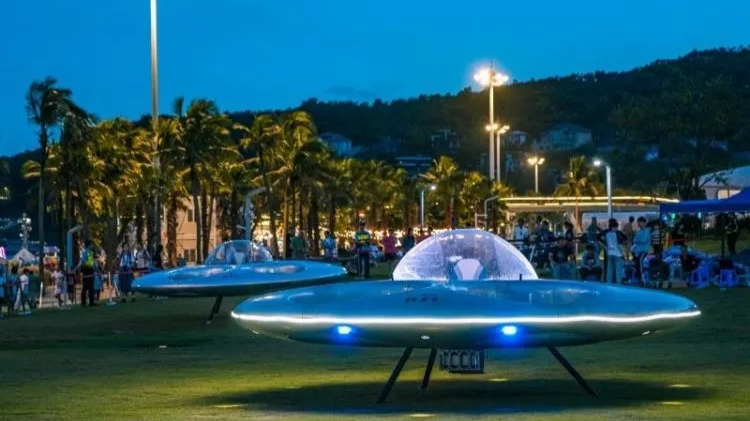 以后坐“飞碟”去上班？从一架“UFO”看大湾区的低空经济