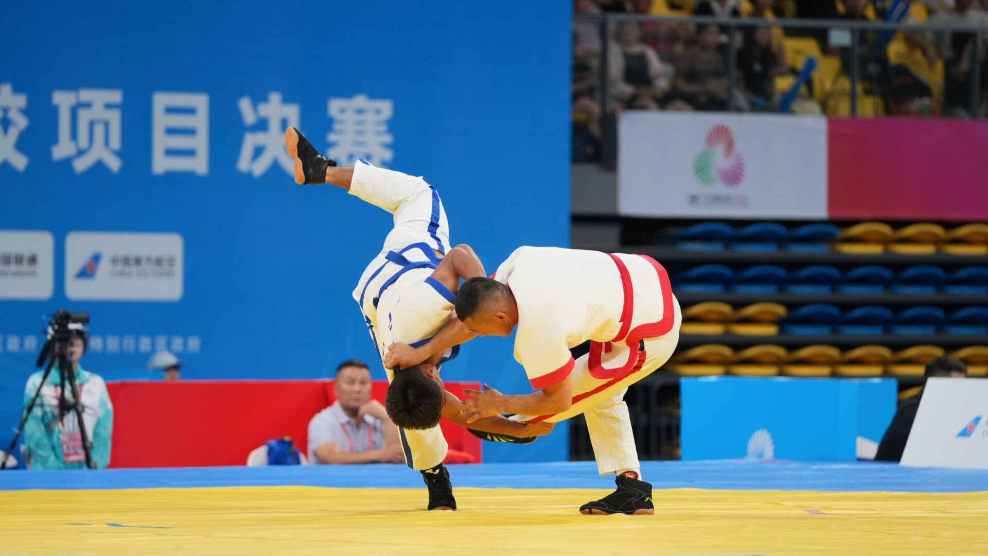 Chinese Wrestling Finals of 15th National Games opens in Qingyuan