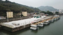 广东首座岸基式LNG船舶加注站机械完工