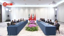 习近平会见墨西哥总统洛佩斯 习近平会见墨西哥总统洛佩斯