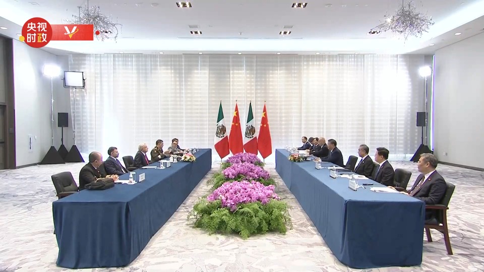 视频丨习近平会见墨西哥总统洛佩斯