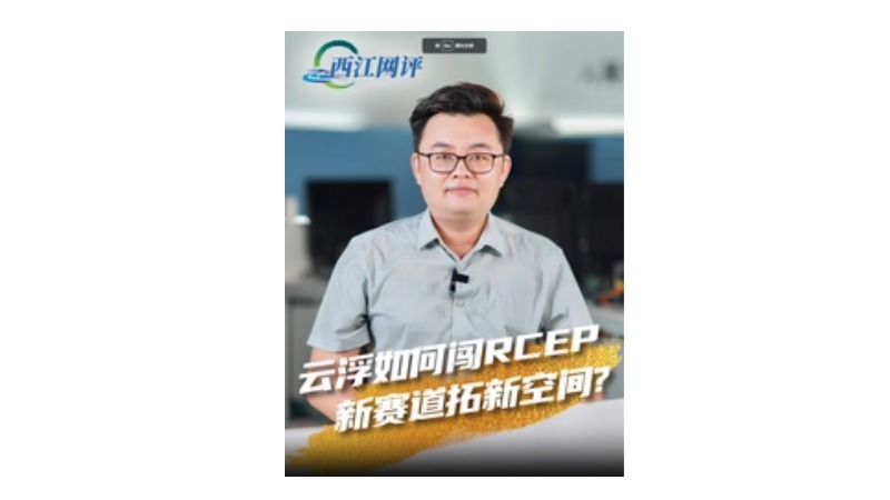 西江网评 | 云浮如何闯RCEP新赛道拓新空间?