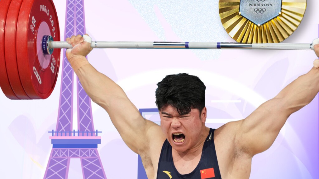 Chinese weightlifter Liu Huanhua claims men's 102kg gold at Paris 2024