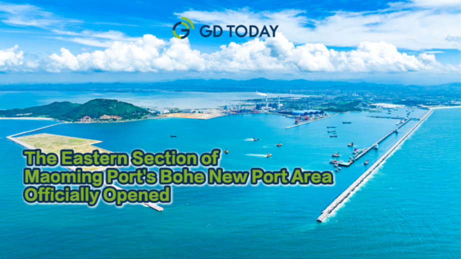 Eastern section of Maoming Port's Bohe New Port Area opens