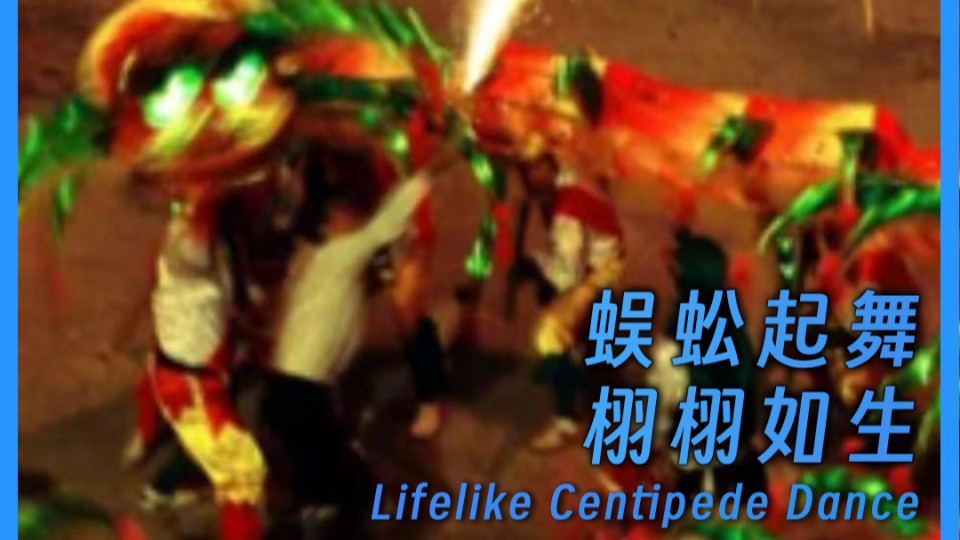 Lifelike Centipede Dance