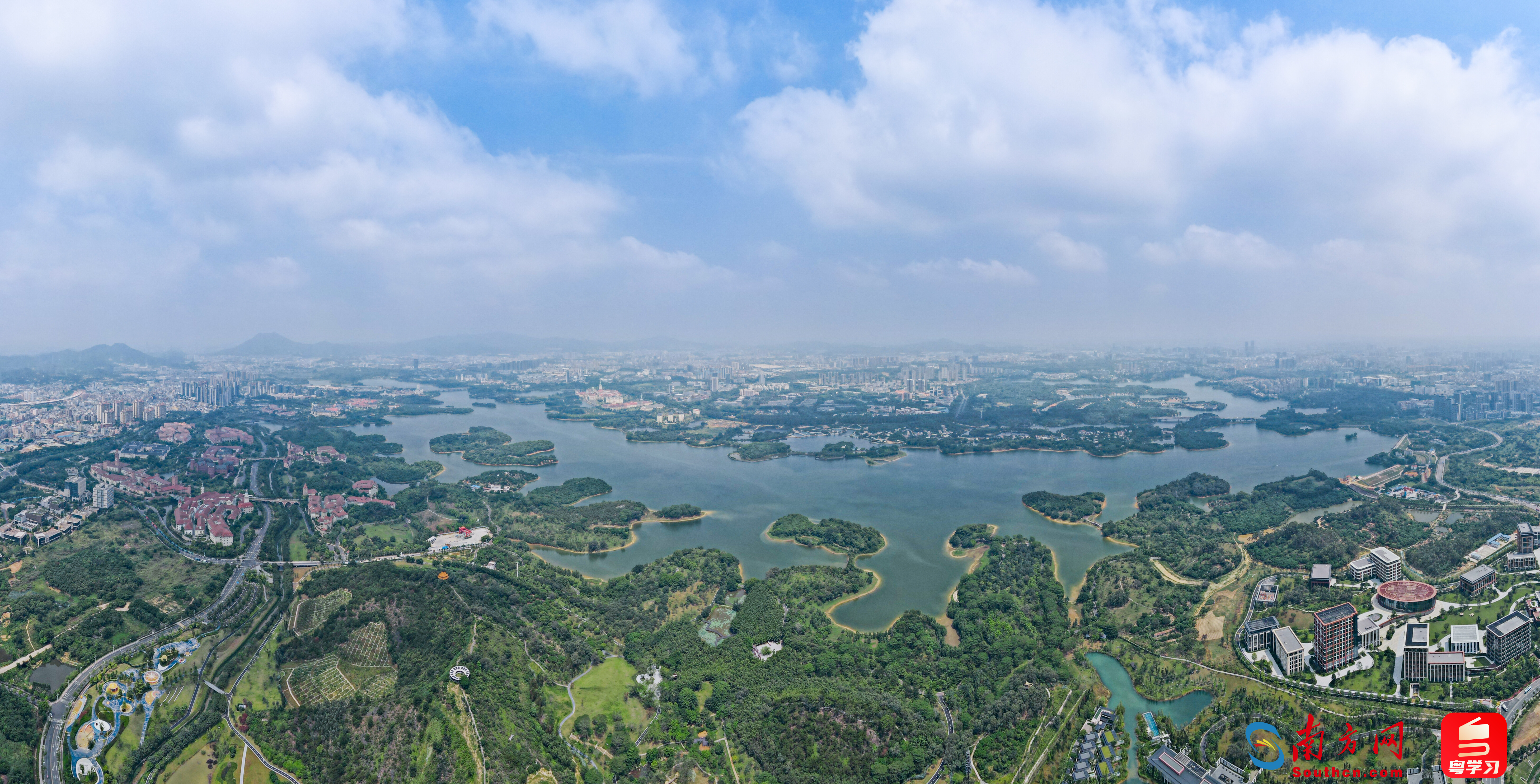 东莞市松山湖科学郊野公园绿美示范点（通讯员供图）