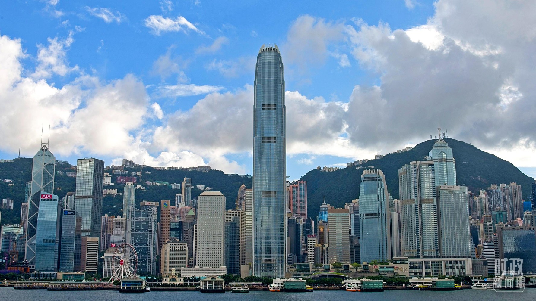 香港国际金融中心。（图/视觉中国）