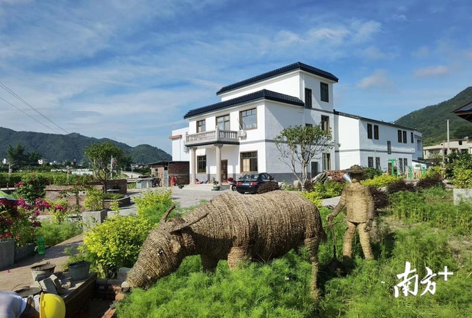 漳北村新风貌。 漳北村新风貌。