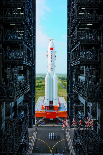 长征五号b运载火箭首飞成功 空间站工程建设进入实质阶段