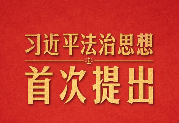 中央首次召开这个重要会议，系统阐述习近平法治思想