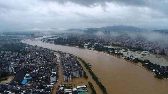 台风龙舟水无缝衔接 强降水或导致局地洪涝灾害偏重