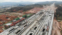 赣深高铁又有新进展！龙川西站桥梁主体工程完工