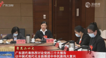 广东团代表热烈讨论党的二十大报告 以中国式现代化全面推进中华民族伟大复兴 广东团代表热烈讨论党的二十大报告 以中国式现代化全面推进中华民族伟大复兴