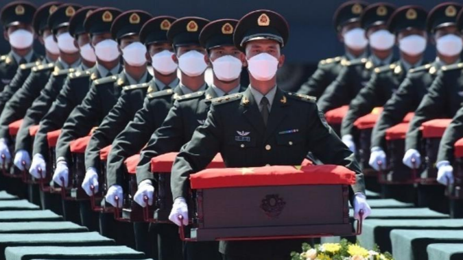 中韓雙方將交接第九批在韓中國人民志愿軍烈士遺骸