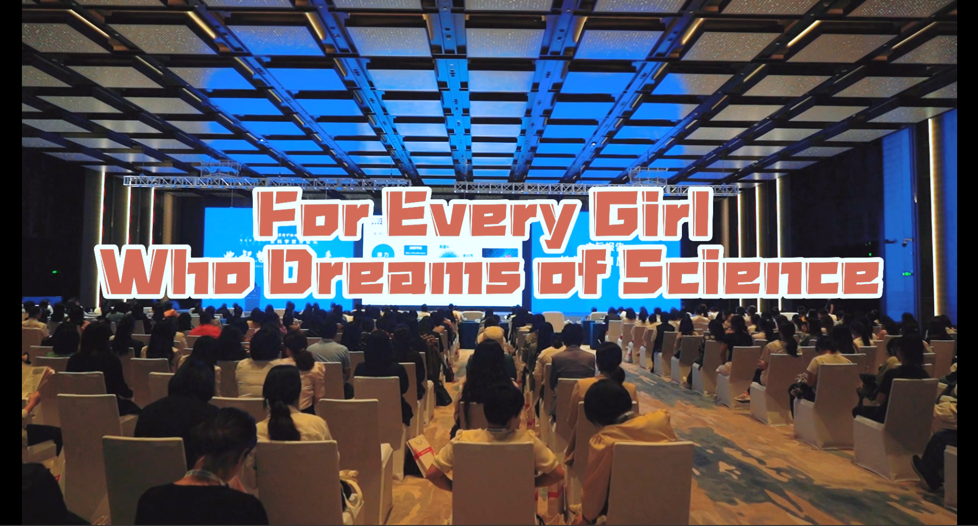 For every girl who dreams of science