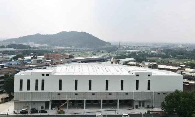 位于钟落潭镇金盆村的融通农发广州公司冷链仓储物流园。