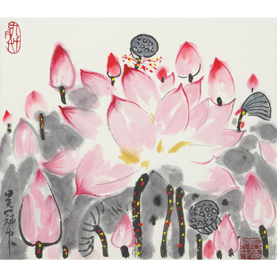 画中那些永不凋谢的花 竟然这么好看