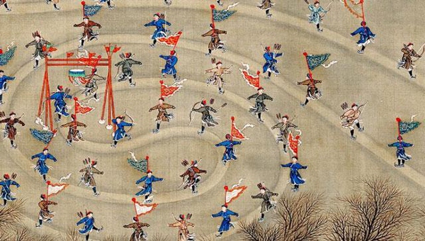 强势围观古代首届冰上运动会长这样