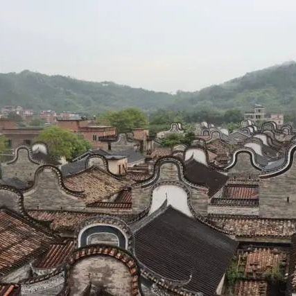 龙山镇上岳村古建筑群。罗沅琪 摄