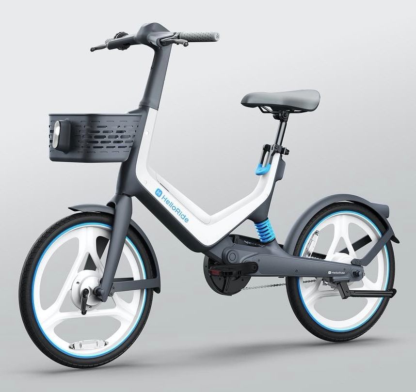 哈啰新款智能单车逐云y10获2022gmark设计大奖