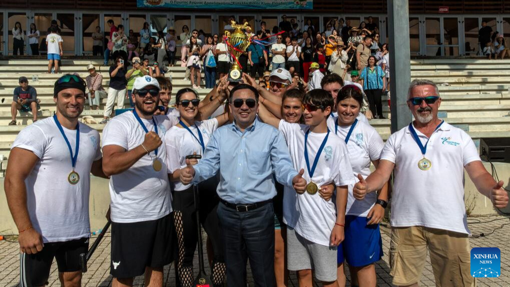 Dragon Boat Festival celebrated in Greece