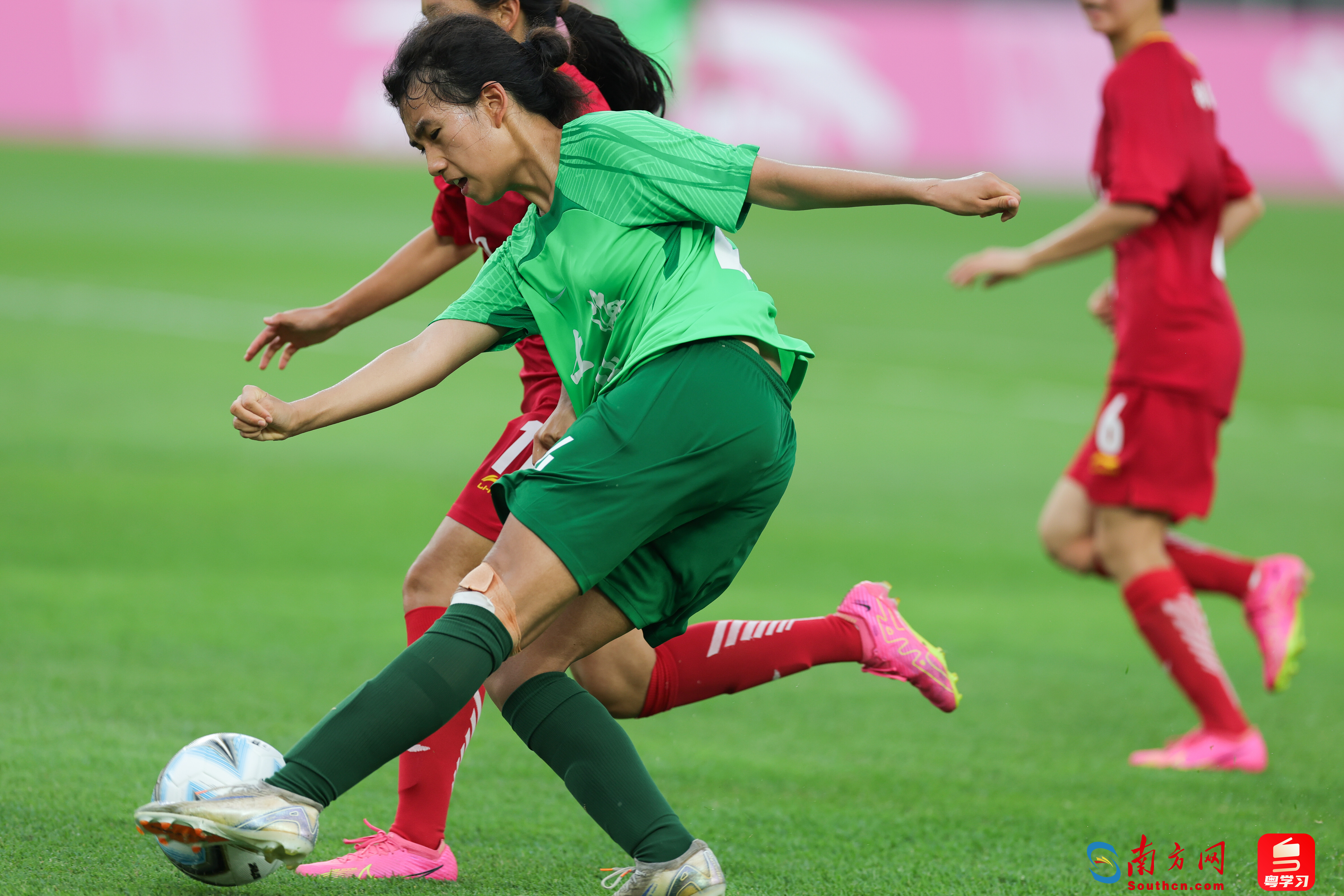 粤沪苏三队提前锁定十五运会U16女足八强