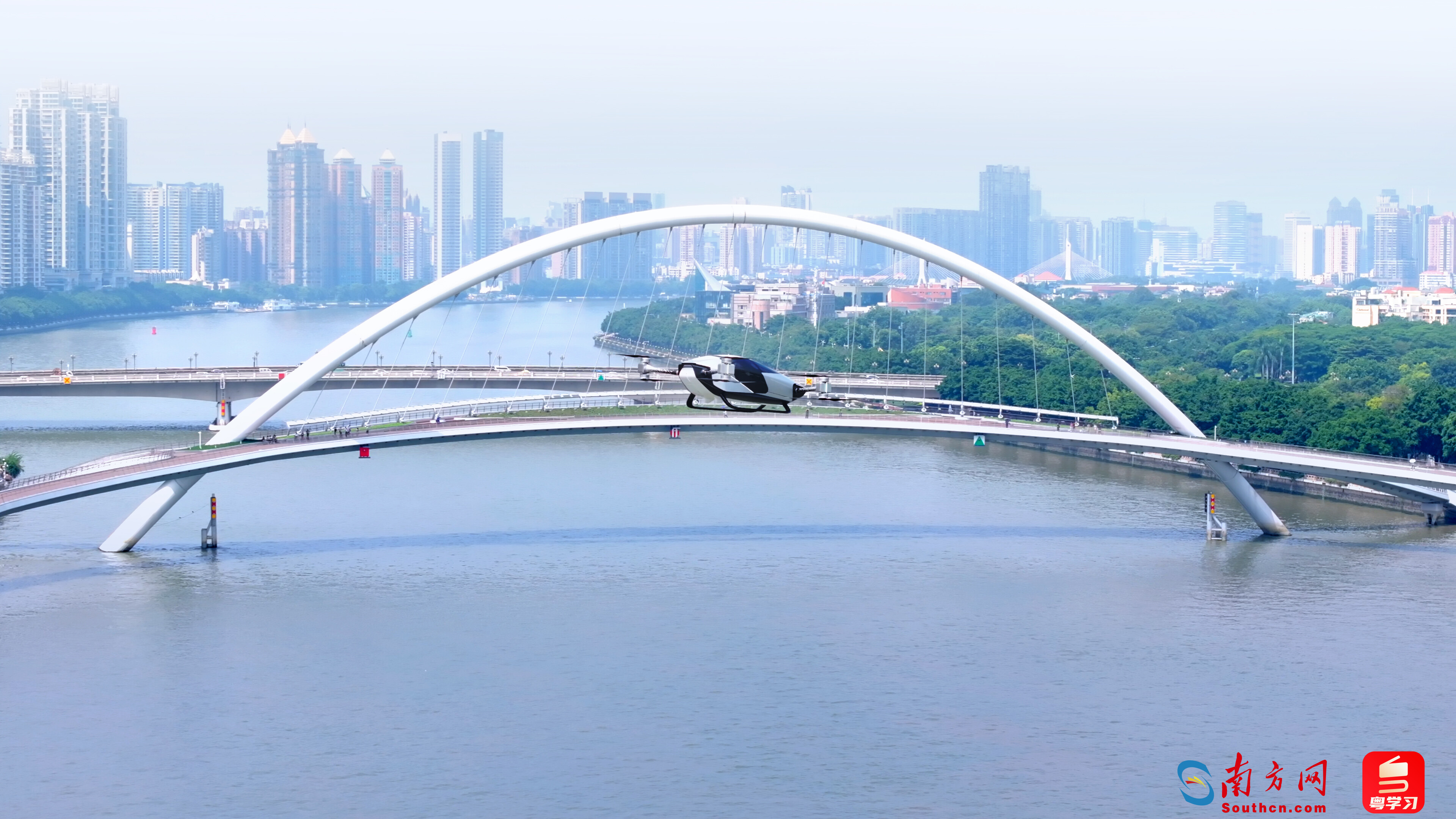 从广州塔到海心沙，广州首条市区低空飞行航线即将开通！