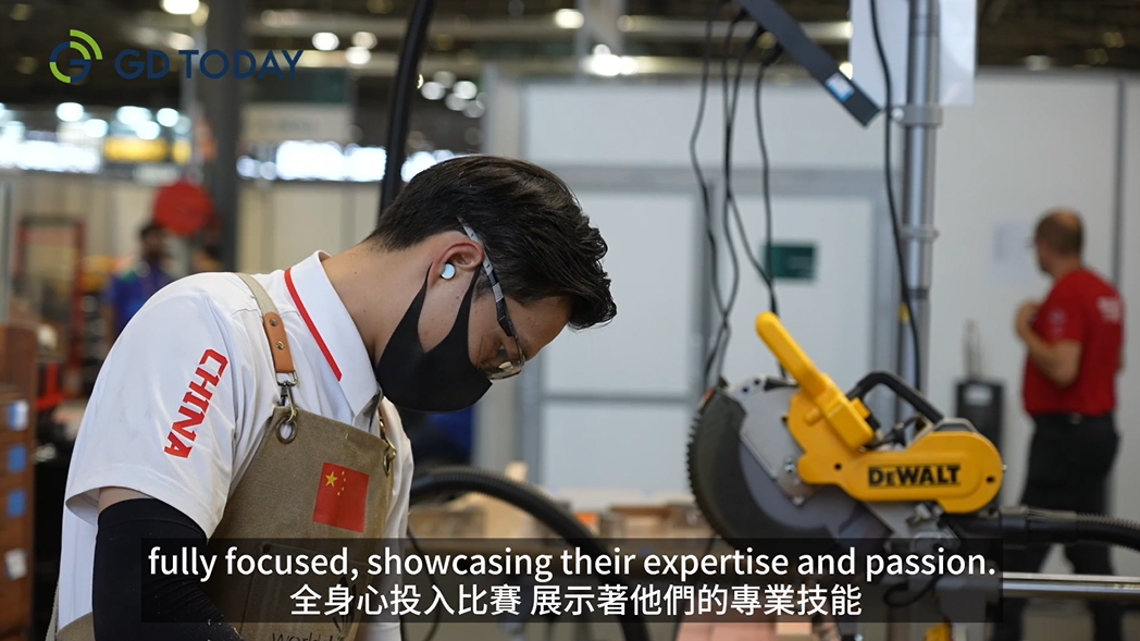 Don't blink! Catch Team China's stunning performance at WorldSkills Lyon 2024