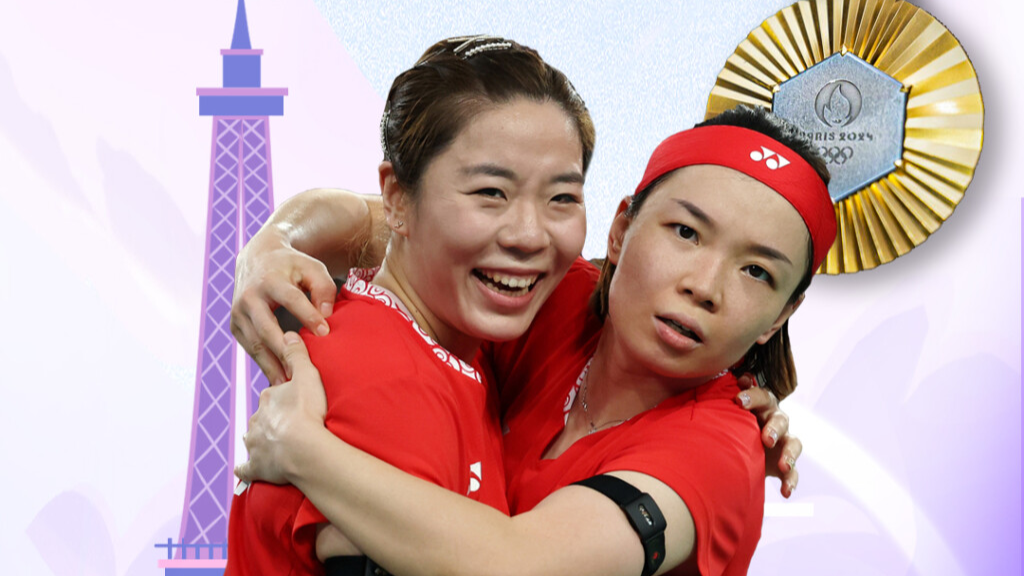 Chen Qingchen/Jia Yifan win all-Chinese badminton women's doubles final at Paris Olympics