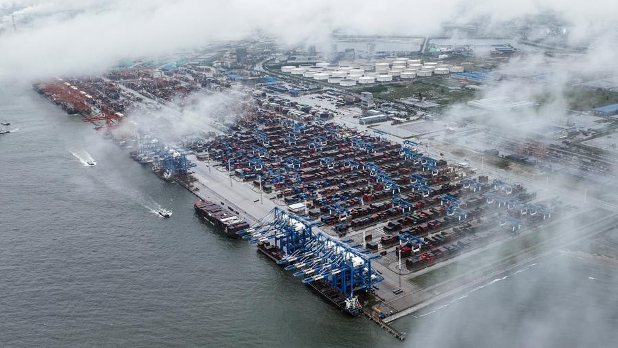 New Int'l Land-Sea Trade Corridor records new high in TEU containers delivery